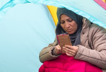 Syrische vluchtelinge in Griekenland | Bron: Shutterstock, 2019
