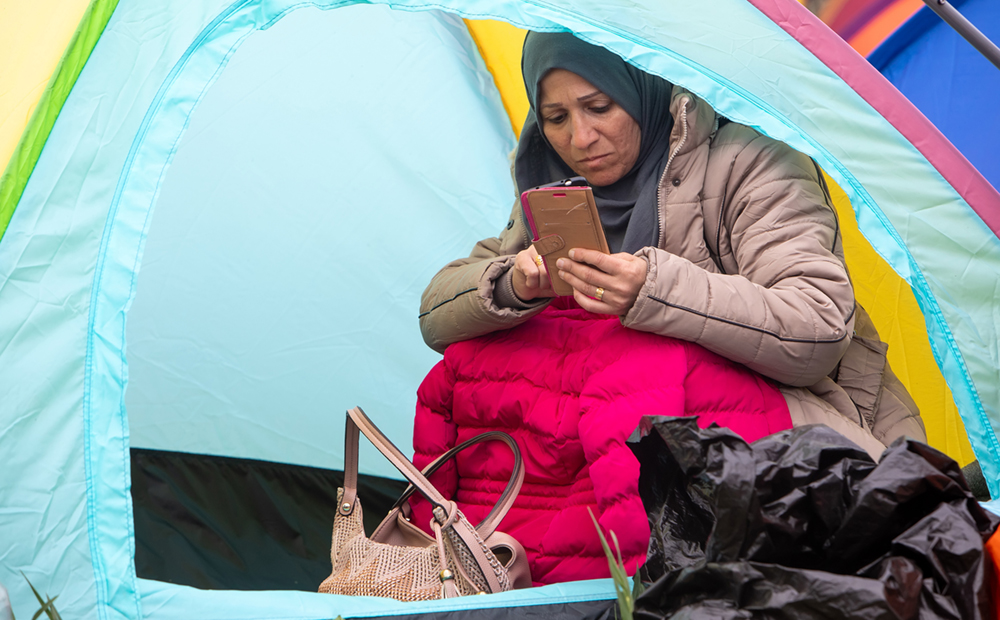 Syrische vluchtelinge in Griekenland | Bron: Shutterstock, 2019