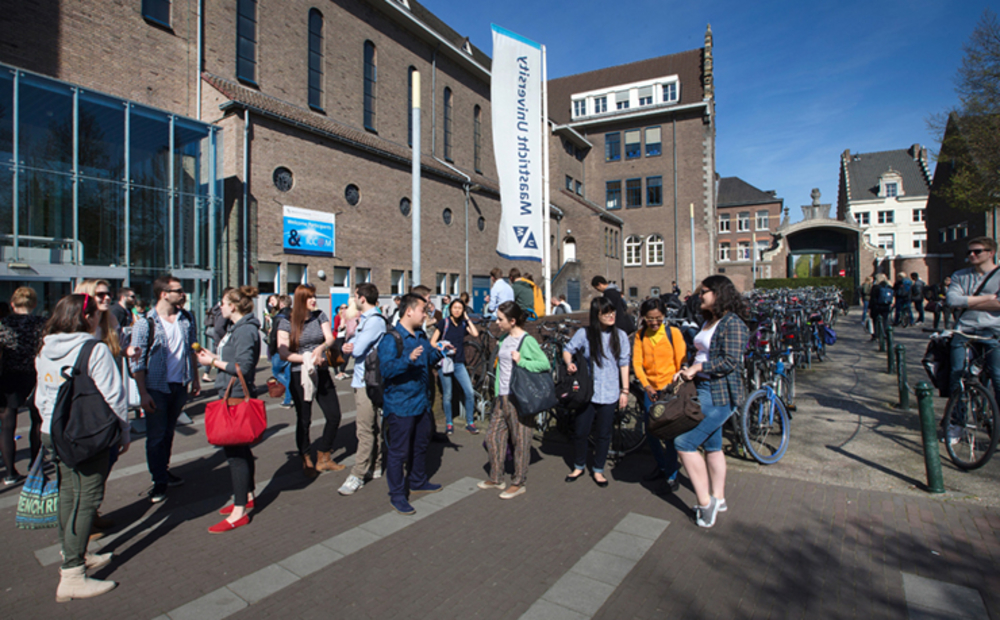 Internationale studenten van de Universiteit Maastricht