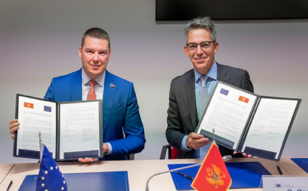 Ondertekening samenwerking EMN-Montenegro