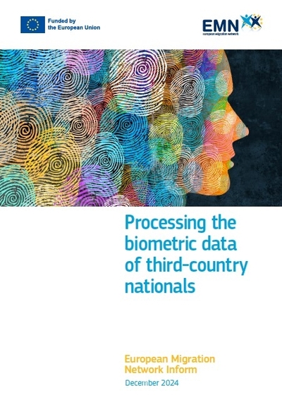 Coverbeeld EMN-onderzoek 'Processing the biometric data of third-country nationals