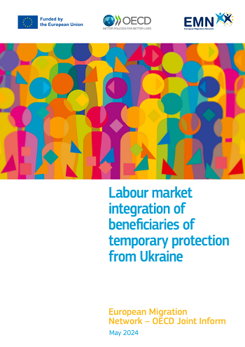 Coverbeeld Labour market integration of beneficiaries of temporary protection from Ukraine